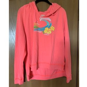 HOLLISTER peach hoodie